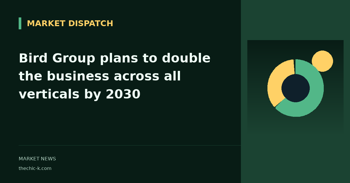 Bird Group plans to double the business across all verticals by 2030