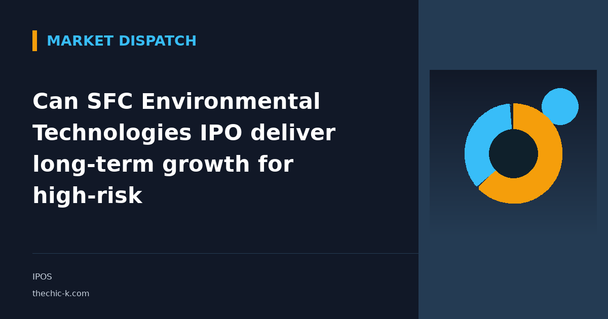 Can SFC Environmental Technologies IPO deliver long-term growth for high-risk