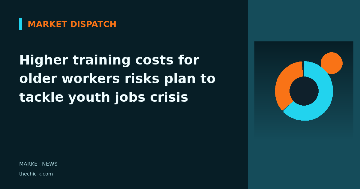 Higher training costs for older workers risks plan to tackle youth jobs crisis