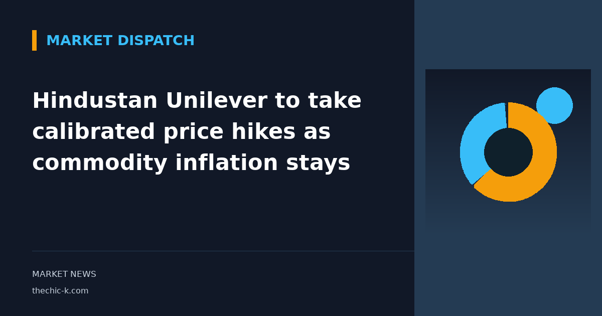 Hindustan Unilever to take calibrated price hikes as commodity inflation stays